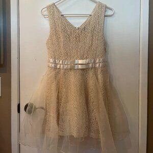 Cream ABC Fashion Dress